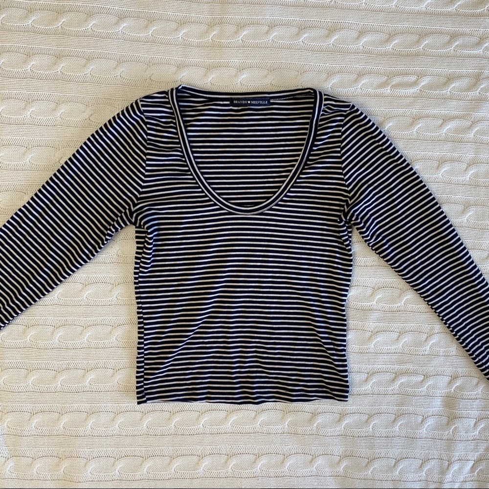 Brandy Melville Striped Long Sleeve